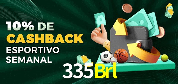 10% de bônus de cashback na 335Brl